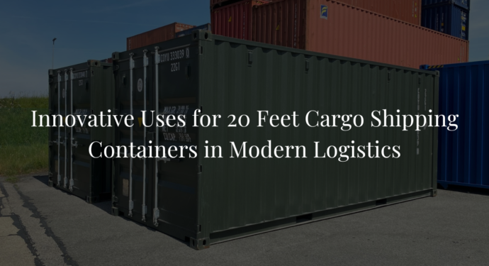 20 Feet Cargo Shipping Container