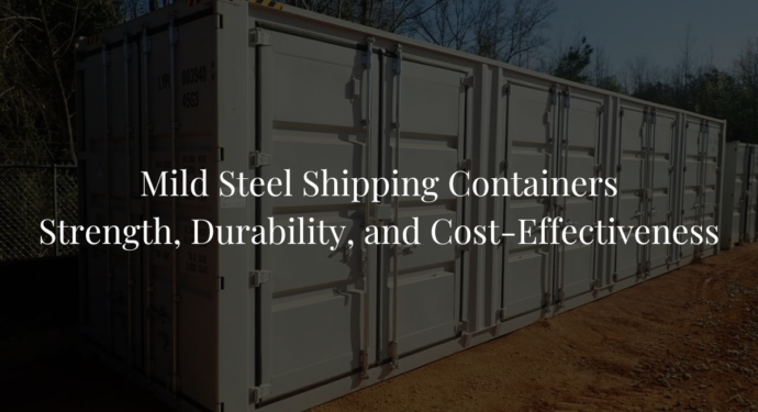 40 Feet Mild Steel Shipping Container